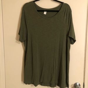 Olive Green Old Navy Luxe Tee